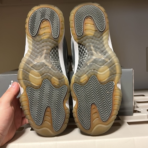 Nike Air Jordan XI Sz 11 Cool Grey 2010 Retro Worn great shape - Picture 5 of 7